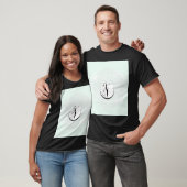 Overhemd met knoopsluiting t-shirt (Unisex)