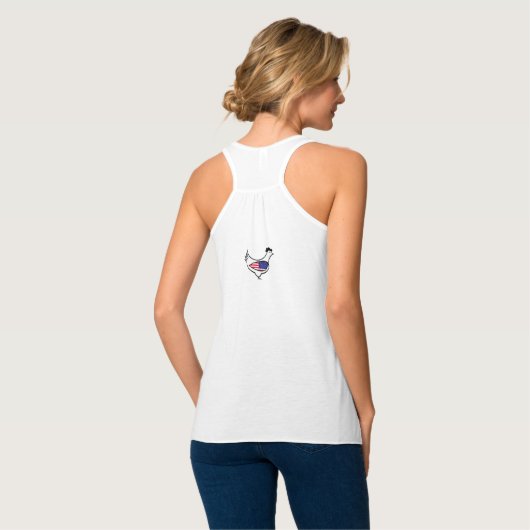 overhemd tanktop (Volledige Achterkant)