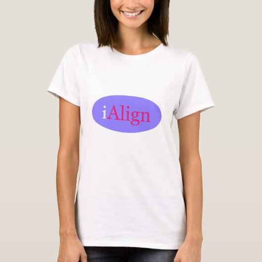 Overhemden uitlijnen t-shirt (Voorkant)