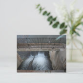 Overholser Dam Briefkaart (Staand voorkant)