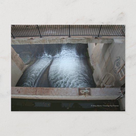 Overholser Dam Briefkaart (Voorkant)