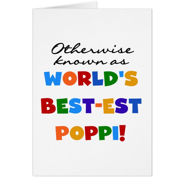 Overig Bekende Best-Best Poppi T-shirts en geschen (Voorkant)