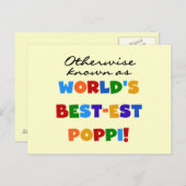 Overig Bekende Best-Best Poppi T-shirts en geschen Briefkaart (Voorkant / Achterkant)