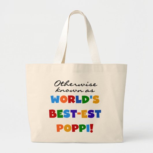 Overig Bekende Best-Best Poppi T-shirts en geschen Grote Tote Bag (Voorkant)