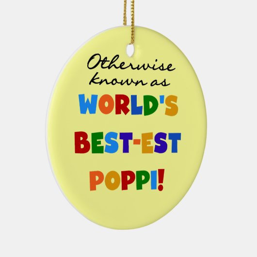 Overig Bekende Best-Best Poppi T-shirts en geschen Keramisch Ornament (Rechts)