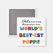 Overig Bekende Best-Best Poppi T-shirts en geschen Magneet (Voorkant / Achterkant)
