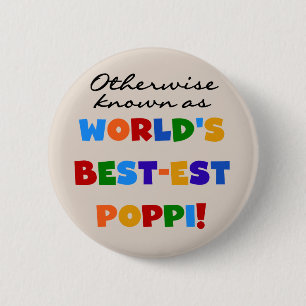 Overig Bekende Best-Best Poppi T-shirts en geschen Ronde Button 5,7 Cm
