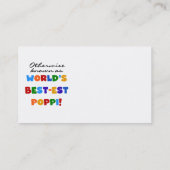 Overig Bekende Best-Best Poppi T-shirts en geschen Visitekaartje (Achterkant)