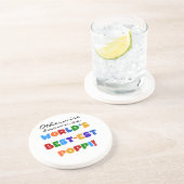 Overig Bekende Best-Best Poppi T-shirts en geschen Zandsteen Onderzetter (Zijkant)