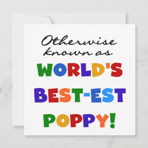 Overig Bekende Best-Best Poppy Tshirts en geschenk