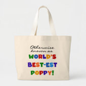 Overig Bekende Best-Best Poppy Tshirts en geschenk Grote Tote Bag (Voorkant)