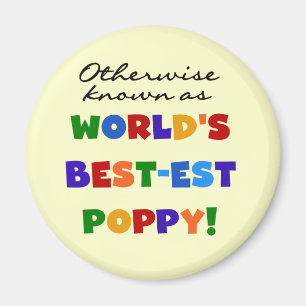 Overig Bekende Best-Best Poppy Tshirts en geschenk Magneet