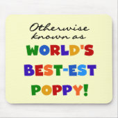 Overig Bekende Best-Best Poppy Tshirts en geschenk Muismat (Voorkant)