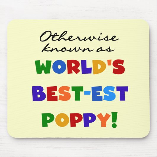 Overig Bekende Best-Best Poppy Tshirts en geschenk Muismat (Voorkant)