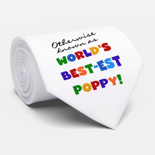 Overig Bekende Best-Best Poppy Tshirts en geschenk Stropdas (Opgerold)