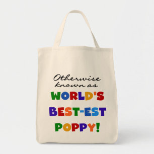 Overig Bekende Best-Best Poppy Tshirts en geschenk Tote Bag