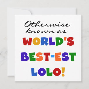 Overig Bekende Best-est Lolo T-shirts en geschenke