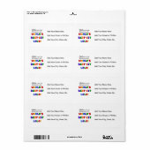 Overig Bekende Best-est Lolo T-shirts en geschenke Etiket (Full Sheet)