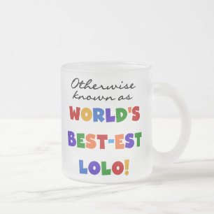 Overig Bekende Best-est Lolo T-shirts en geschenke Matglas Koffiemok