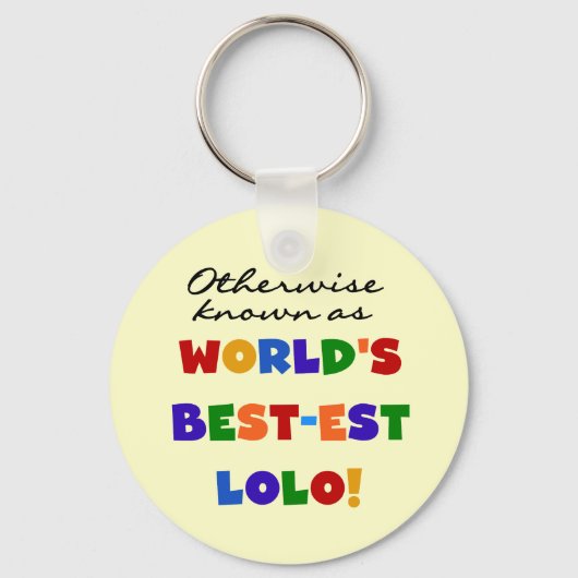 Overig Bekende Best-est Lolo T-shirts en geschenke Sleutelhanger (Voorkant)