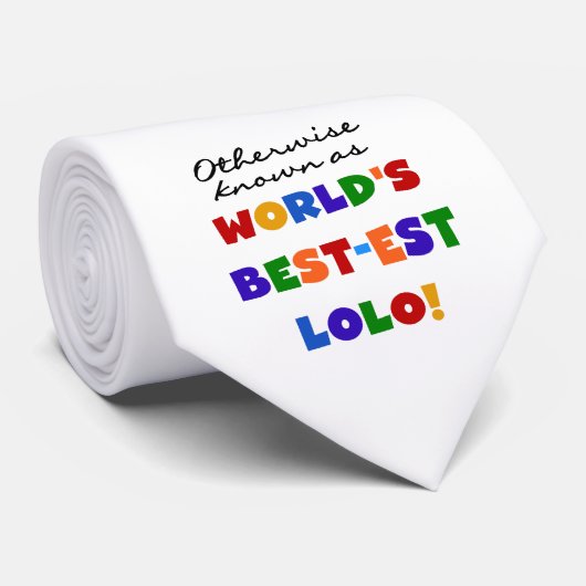 Overig Bekende Best-est Lolo T-shirts en geschenke Stropdas (Opgerold)