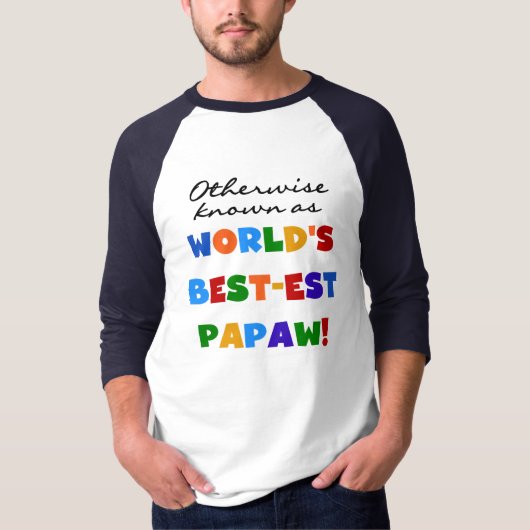 Overig Bekende Best-est Papaw T-shirts en geschenk (Voorkant)