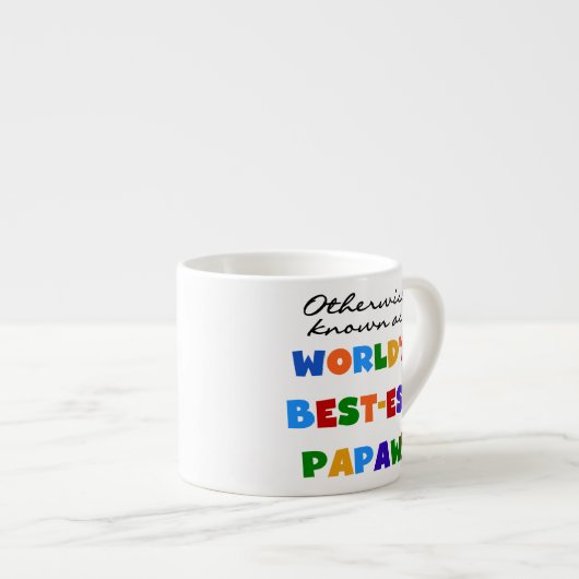 Overig Bekende Best-est Papaw T-shirts en geschenk Espresso Kop (Voorkant rechts)