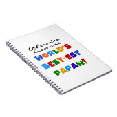 Overig Bekende Best-est Papaw T-shirts en geschenk Notitieboek (Rechterzijde)