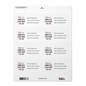 Overig Bekende Best-est Yaya T-shirts en geschenke Etiket (Full Sheet)