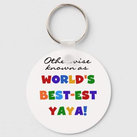 Overig Bekende Best-est Yaya T-shirts en geschenke Sleutelhanger (Voorkant)