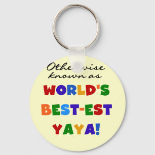 Overig Bekende Best-est Yaya T-shirts en geschenke Sleutelhanger