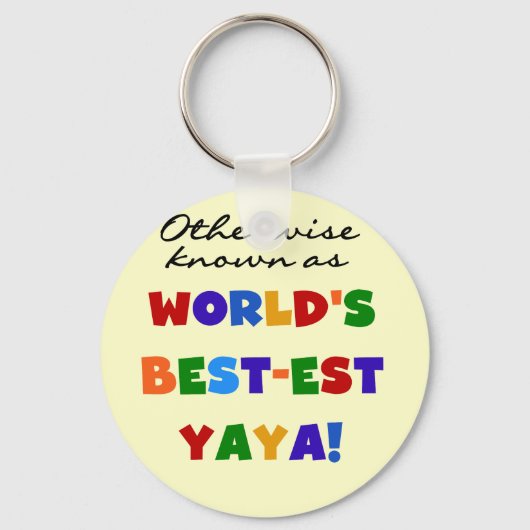 Overig Bekende Best-est Yaya T-shirts en geschenke Sleutelhanger (Voorkant)