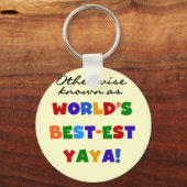 Overig Bekende Best-est Yaya T-shirts en geschenke Sleutelhanger (Voorkant)