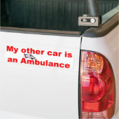 overige ambulances bumpersticker (Op Truck)
