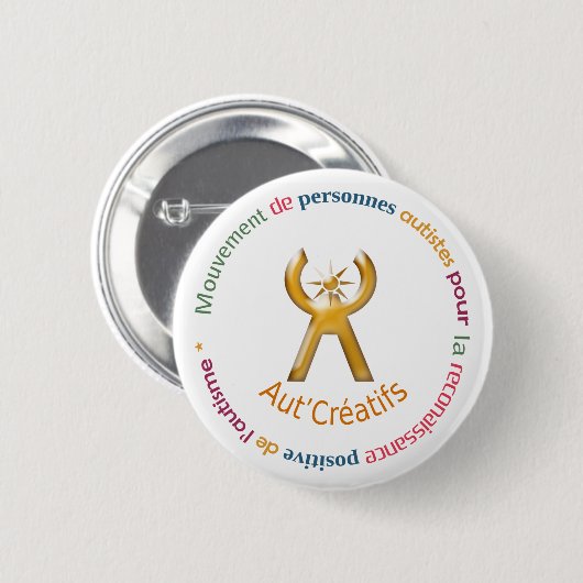 Overige Creative Ronde Button 5,7 Cm (Voorkant /achterkant)