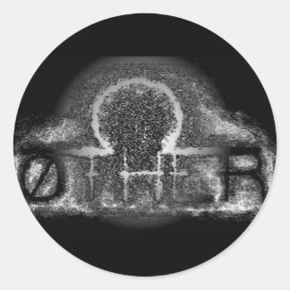 OVERIGE RONDE STICKER