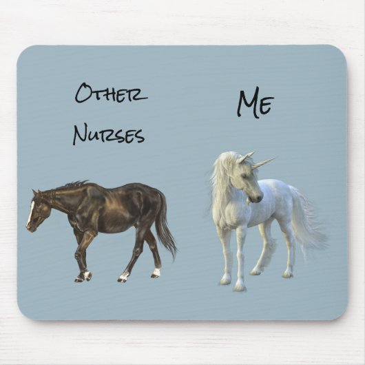 Overige verpleegsters bij mij Verpleegkundige Gift Muismat (Voorkant)