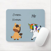 Overige verpleegsters bij mij Verpleegkundige Gift Muismat (Met muis)