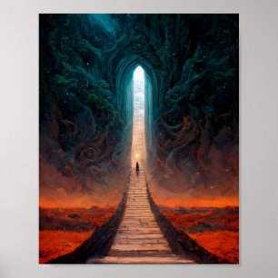 Overige wereld Road 2 Fantasy Art Poster