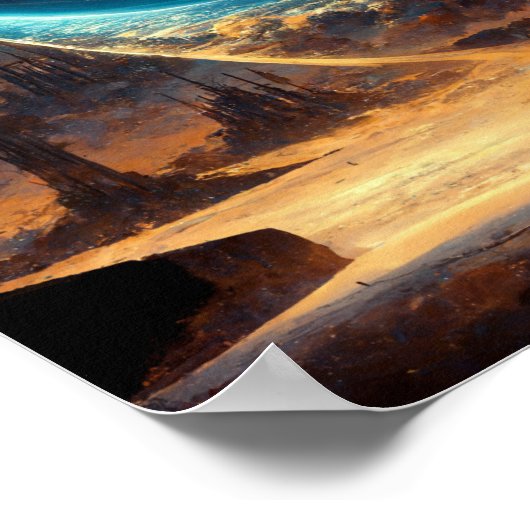 Overige world Road 3 Fantasy Art Poster (Hoek)