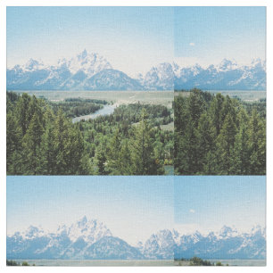 Overkijk van de Grote Teton Snake Stof