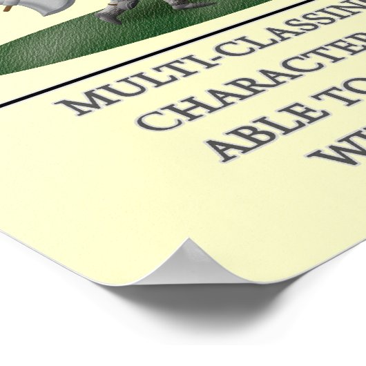 Overkill Fantasy (de)Motivator Poster (Hoek)