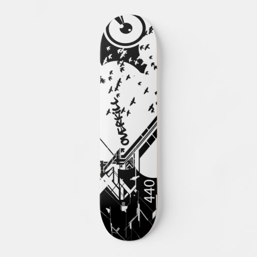 Overkill Persoonlijk Skateboard (Voorkant)