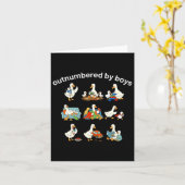 Overklaste Creatieve Kaart (Gele Bloem)