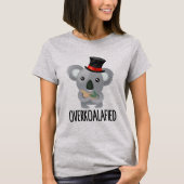 Overkoalafied Pun Cute Koala in Top Hat (Voorkant)