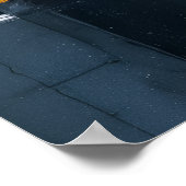 overkoepelend schaakbord poster (Hoek)