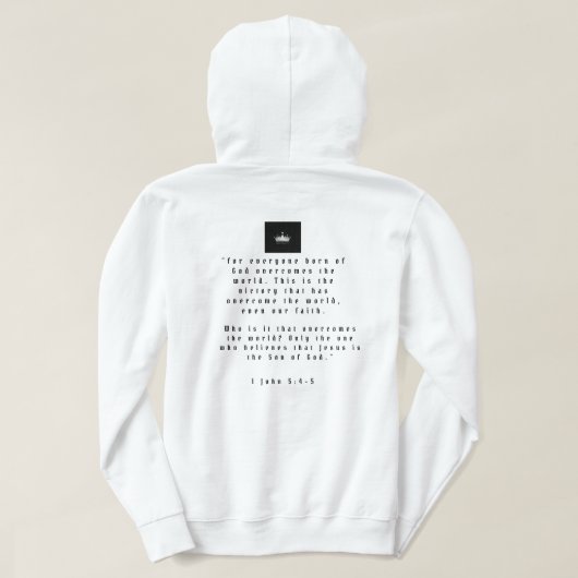 Overkomsthooi Hoodie (Design achterkant)