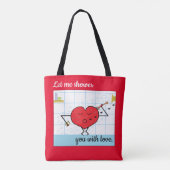 Overlaad Je met Liefde: Tote Bag (Achterkant)