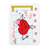 Overlaad je met veel liefde magneet (Verticaal)