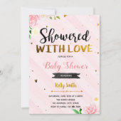 Overladen met liefde bruids douche uitnodiging (Voorkant)